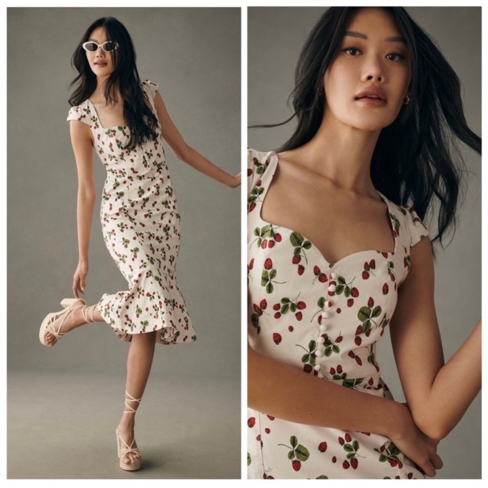 The Cecily Fit & Flare Sweetheart Dress by Maeve